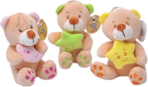 Plyšový medvídek Baby Hvězdička/Měsíc