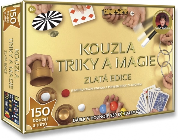 Škola kouzel: Zlatá edice 150 kouzel a triků