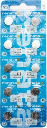 Renata 373 SR916SW knoflíková baterie do hodinek 1,55 V 29 mAh, balení 10 ks