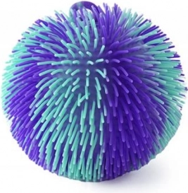 Střapatý duhový míč se světlem