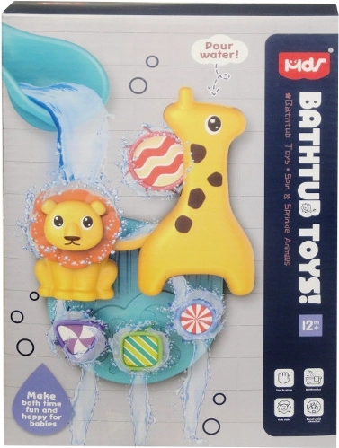 Vaná zábavná hračka s kelímky a přísavkami pro děti od 12 měsíců