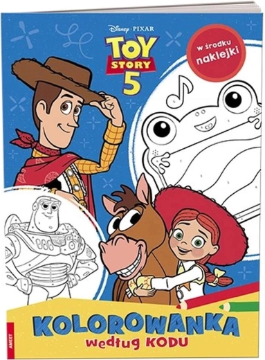 Ameet Disney Pixar Toy Story 5: Kolorovánka podle kódu