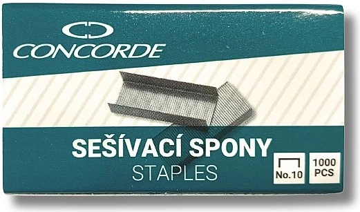 Sešívací spony CONCORDE No. 10 (10/5), 1000 ks