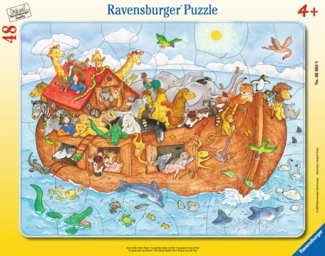 Puzzle Velká Noemova archa 48 dílků RAVENSBURGER