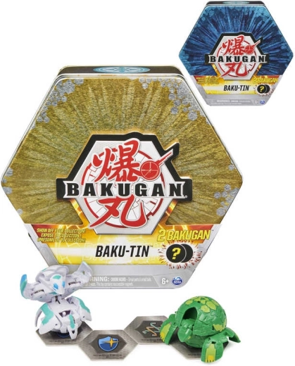 Spin Master bakugan plechový box s exkluzivním bakuganem a doplňky