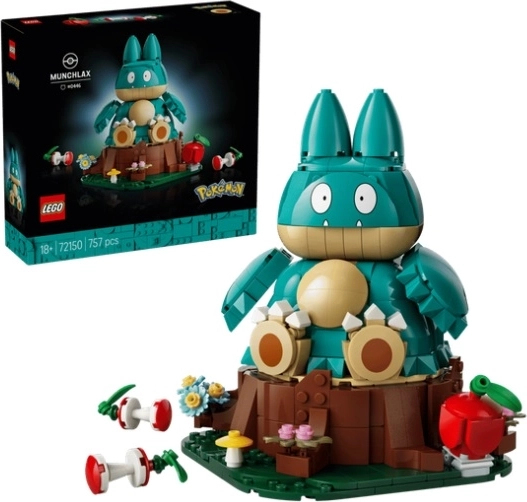 LEGO Pokémon Munchlax – sběratelský sestavitelný model