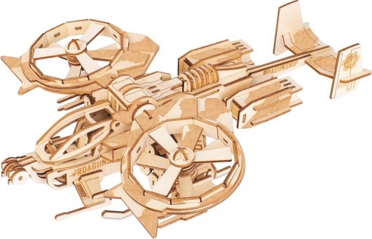 Dřevěné 3D puzzle - Bitevní vrtulník