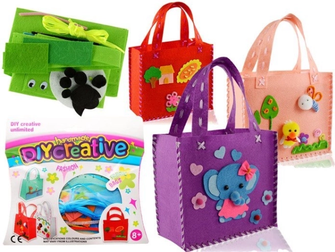 Kreativní sada na šití dětské kabelky