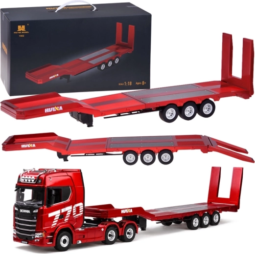 Návěs–platforma RC Huina 1502 pro Scania 1501, měřítko 1:18