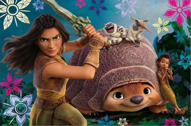 Raya a drak - puzzle MAXI 60 dílků