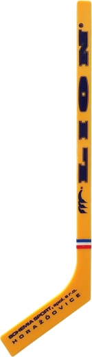 Bohemia mini hokejka Lion 30 cm žlutá - 1 kus