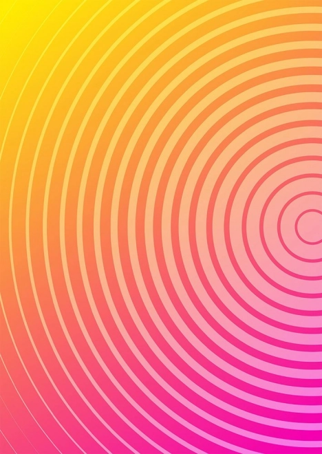 ENJOY Puzzle Kruhový Gradient 1000 Dílků