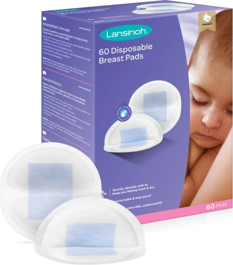 Lansinoh jednorázové vložky do podprsenky 60 ks