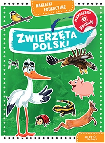 Vzdělávací samolepky – zvířata Polska
