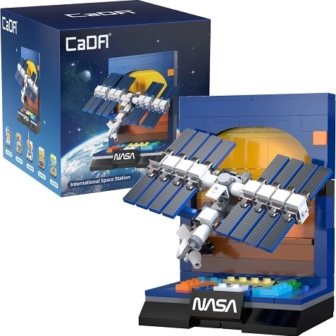 Stavebnice CaDA NASA vesmírný satelit, 188 dílků