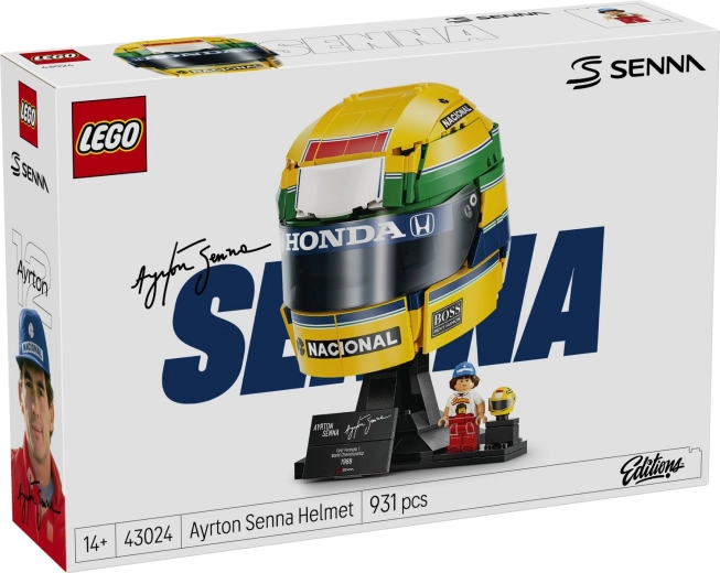 LEGO Editions kask Ayrton Senna
