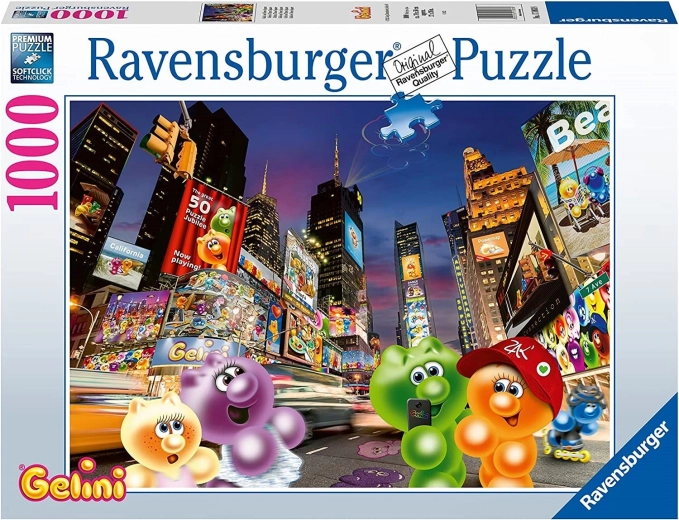 Ravensburger Puzzle Gelini na Times Square 1000 dílků