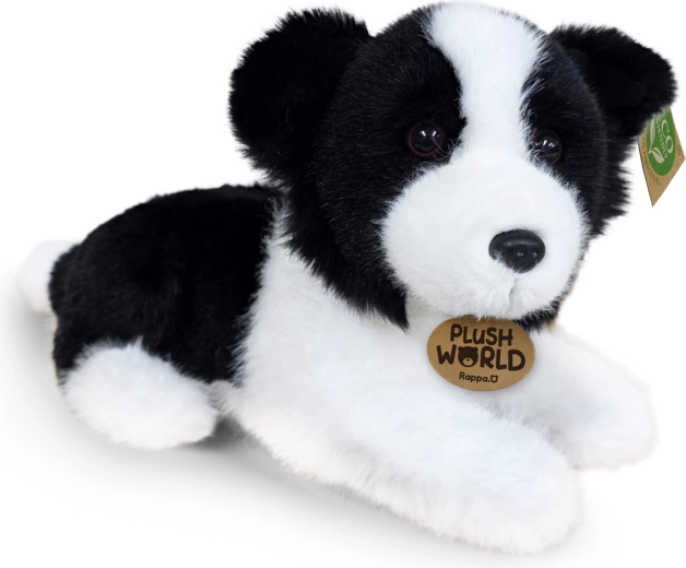 Plyšový pes border kolie 22 cm eco-friendly Plush World