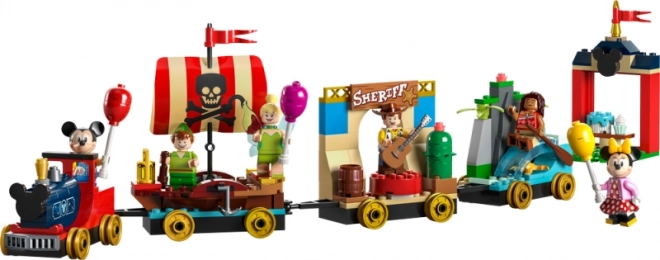 LEGO Disney 43212 vlak plný zábavy