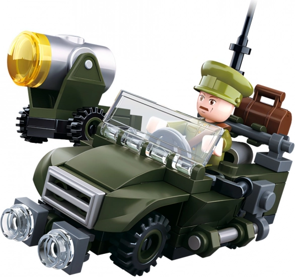 Hlídkový jeep Sluban WWII