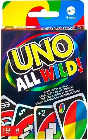 Mattel Uno all wild – karetní hra