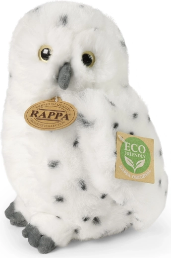 Rappa plyšová sova sněžná 19 cm eco-friendly