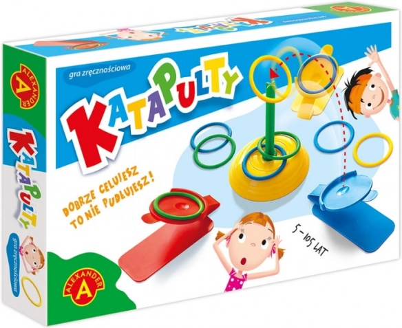 Katapulty – rodinná dovednostní hra od Alexander
