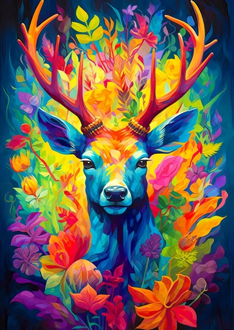 Puzzle Jelen Královský 1000 dílků