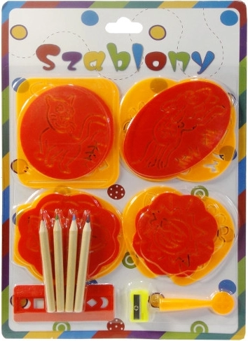 Sada šablon na kreslení pro děti