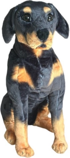 Dubi plyšový rottweiler Pier 65 cm