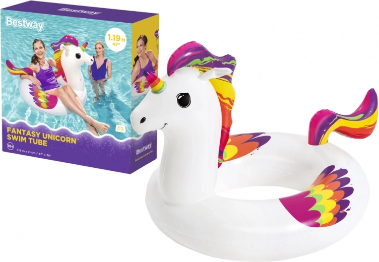 Bestway nafukovací kruh jednorožec 119 cm
