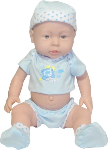 Panenka chlapeček 40 cm se zvuky