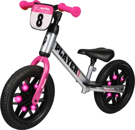 Qplay odrážedlo Player pink