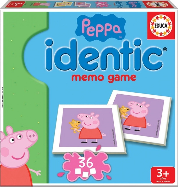 EDUCA Pexeso Prasátko Peppa