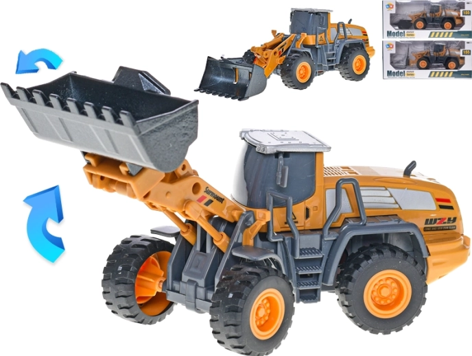 Stavební vozidlo na setrvačník 20 cm