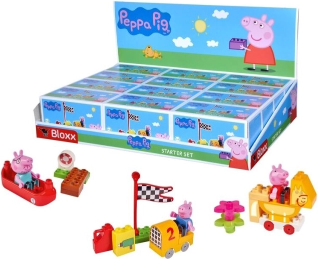 Stavebnice Prasátko Peppa Starter Set s figurkou