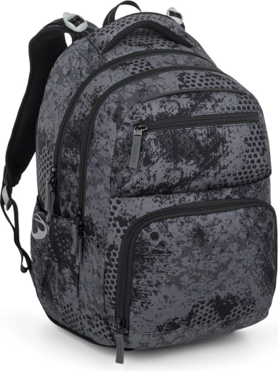 Bagmaster Zipster 25 školní batoh šedý