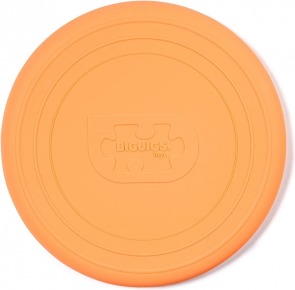 Silikonové frisbee apricot BIGJIGS TOYS