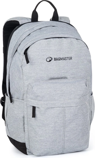 Bagmaster městský batoh POKY 22 A šedý dekor