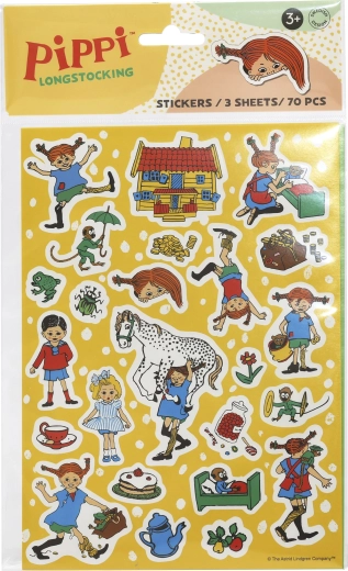 Sada samolepek Pippi Dlouhá punčocha
