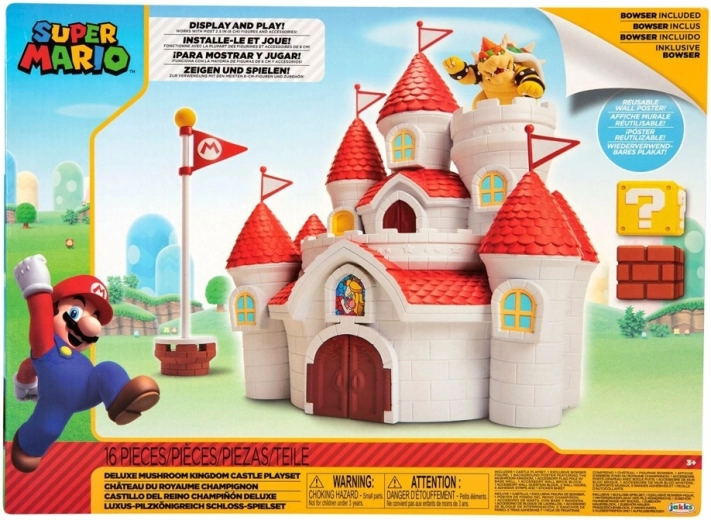 Super Mario hrací sada hrad z Houbového království