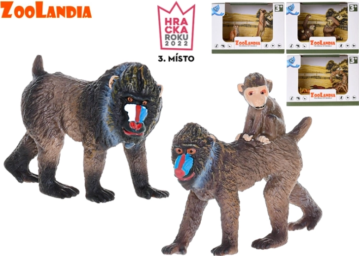 Sada figurek zvířátka s mládětem Zoolandia - 1 kus
