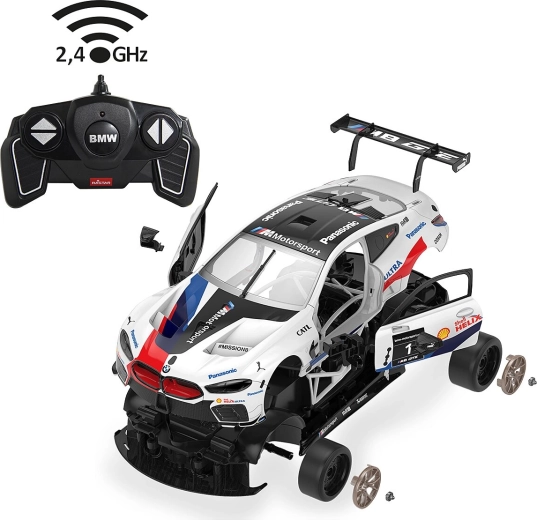 Jamara BMW M8 GTE RC stavebnice 1:18 2,4 GHz bílá