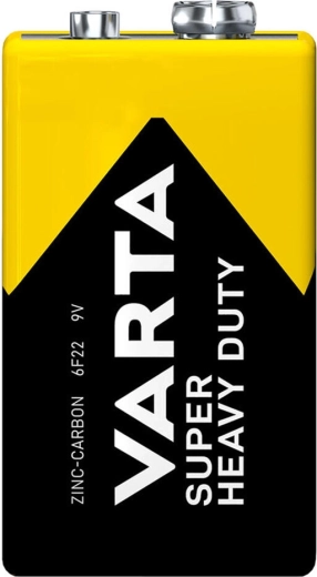 VARTA SuperLife 9V baterie 6F22 zinková