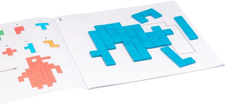 Wissner šablony pro Pentomino – sešit s 20 předlohami