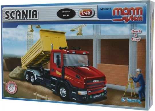Model Scania sklápěč 1/48 Monti System