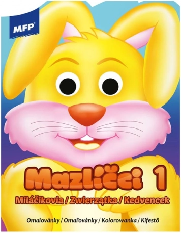 Omalovánky MFP mazlíčci s pohyblivýma očima