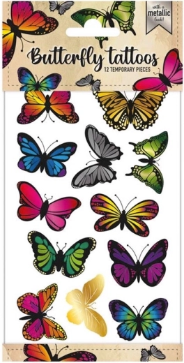 Dočasné tetování Motýli