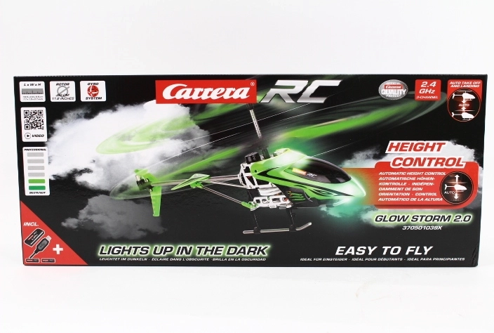RC vrtulník Carrera Glow Storm 2.0 2,4 GHz