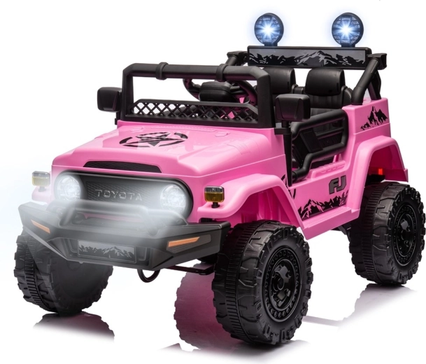Elektrické autíčko Milly Mally Toyota FJ Cruiser růžové